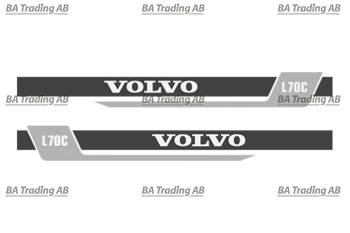 DECAL KIT VOLVO L70C