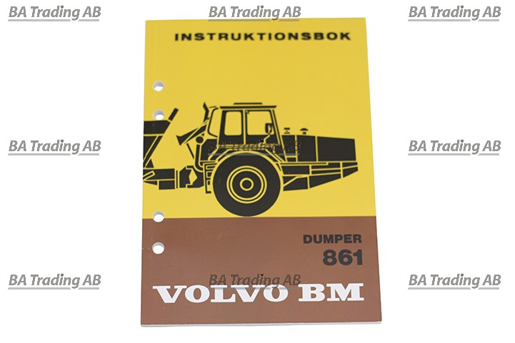 INSTRUCTION BOOK 861